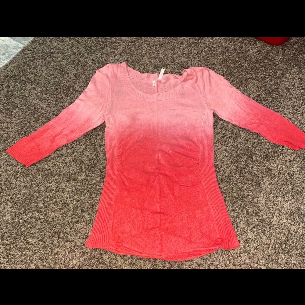 Pink sweater